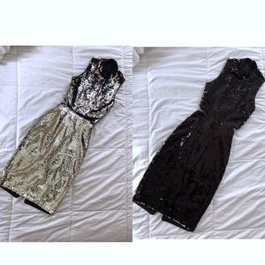 H&M: By Night - Gold Tagged Dress